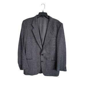 Giorgio Armani Mani for Neiman Marcus VTG Wool Cashmere Mens Tweed Blazer 41R